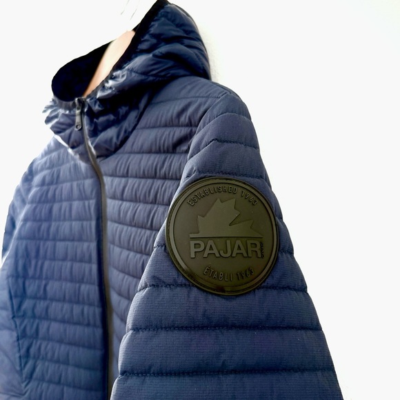 Pajar Jacket Puffer Coat Quilted Channel Lightweight Snow Insulated Ski Packable - Picture 10 of 14
